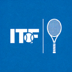 国际网球联合会ITF标志与网球拍图案